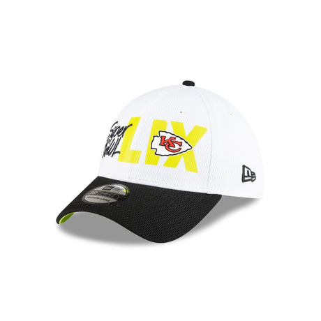 Kansas City Chiefs Super Bowl LIX Participation 39THIRTY Stretch Fit - New Era - 