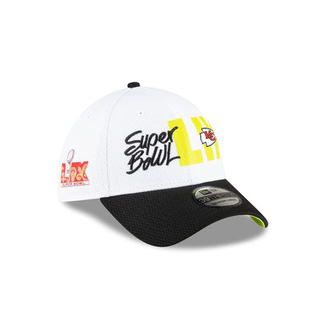 Kansas City Chiefs Super Bowl LIX Participation 39THIRTY Stretch Fit - New Era - 