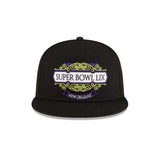 Kansas City Chiefs Super Bowl LIX Tarmac Split Panel 9FIFTY Snapback Hat - New Era - 