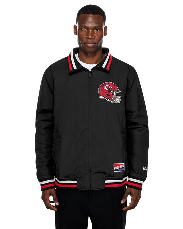 Kansas City Chiefs Throwback Full - Zip Jacket – Black - New Era - 