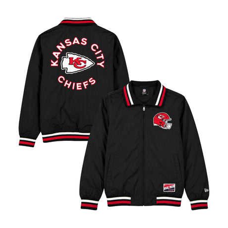 Kansas City Chiefs Throwback Full-Zip Jacket – Black - New Era - 23940311001