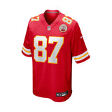 Kansas City Chiefs Travis Kelce Red Game Player Jersey - Nike - 23600111001