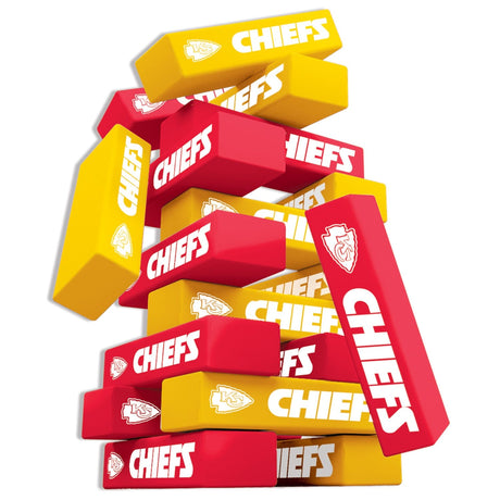 Kansas City Chiefs Tumble Tower - MasterPieces Puzzle Company INC - 705988017254