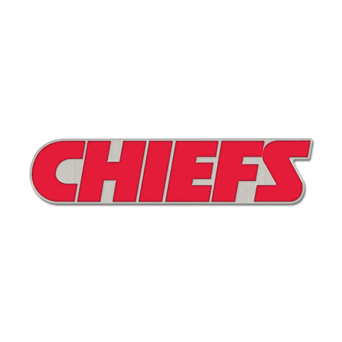Kansas City Chiefs Wordmark Collector Enamel Pin - Wincraft - 3236011102