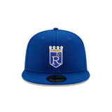Kansas City Royals Alternate Logo Blue 59FIFTY Fitted Hat - New Era - 23863242612