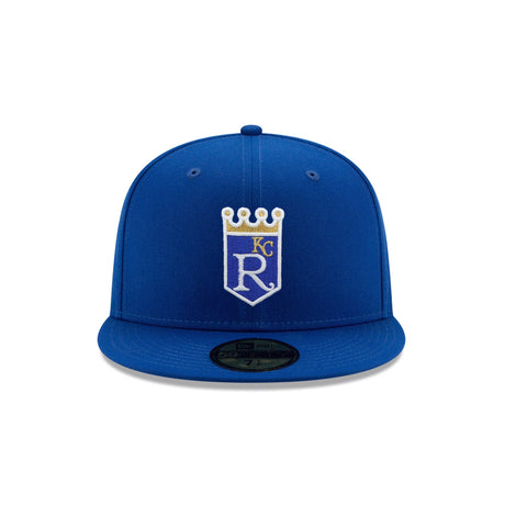 Kansas City Royals Alternate Logo Blue 59FIFTY Fitted Hat - New Era - 23863242612