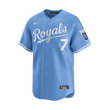 Kansas City Royals Bobby Witt Jr. Light Blue Alternate Limited Jersey - Nike - 235901426101