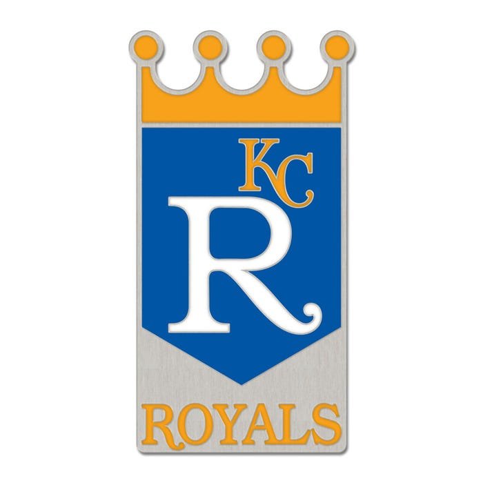Kansas City Royals Cooperstown Collection Crown Shield Collector Enamel Pin - Wincraft - 323610426