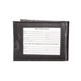 Kansas City Royals Front Pocket Wallet w/ RFID Blocking Black - EG Collective - 801946468509