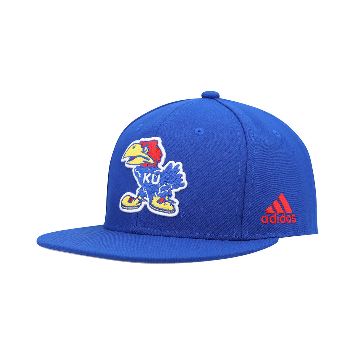 Kansas Jayhawks Royal On-Field Flex Hat - Adidas - 31002320