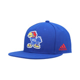 Kansas Jayhawks Royal On-Field Flex Hat - Adidas - 31002320