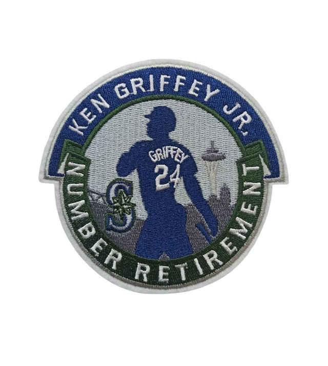 Ken Griffey Jr. Number Retirement Collector Patch - The Emblem Source - 