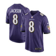 Lamar Jackson Baltimore Ravens Purple Nike® Game Jersey - Nike - 2304401125109