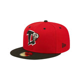 Lansing Lugnuts Authentic Collection Red 59FIFTY Fitted Hat - New Era - 230401401302