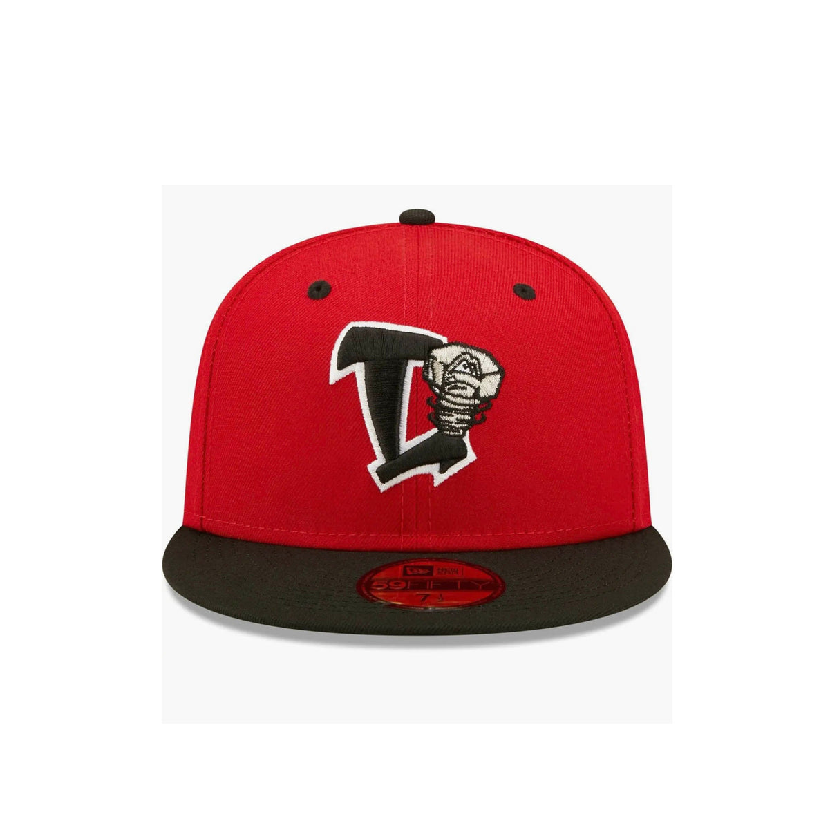Lansing Lugnuts Red Authentic Collection Team Home 59FIFTY - New Era - 