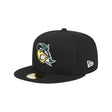Lansing Lugnuts Theme Night Black 59FIFTY Fitted Hat - New Era - 2346408101