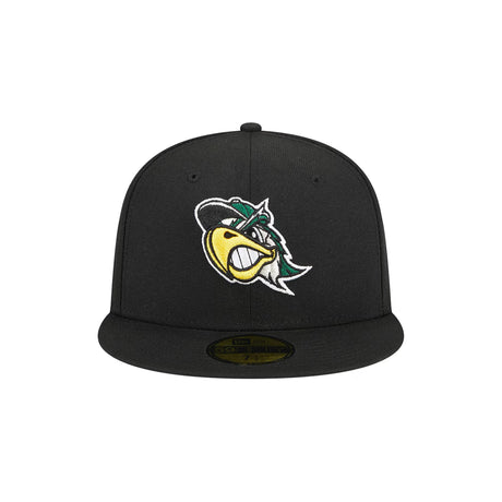 Lansing Lugnuts Theme Night Black 59FIFTY Fitted Hat - New Era - 2346408101