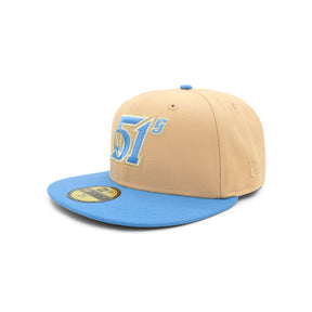 Las Vegas 51's Sky & Cream 59FIFTY Fitted - New Era - 