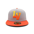Las Vegas Aviators Fire Gray 59FIFTY Fitted MINOR LEAGUE - New Era - 