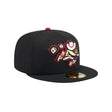 Las Vegas Aviators Theme Night Gamblers Black 59FIFTY Fitted Hat - New Era - 
