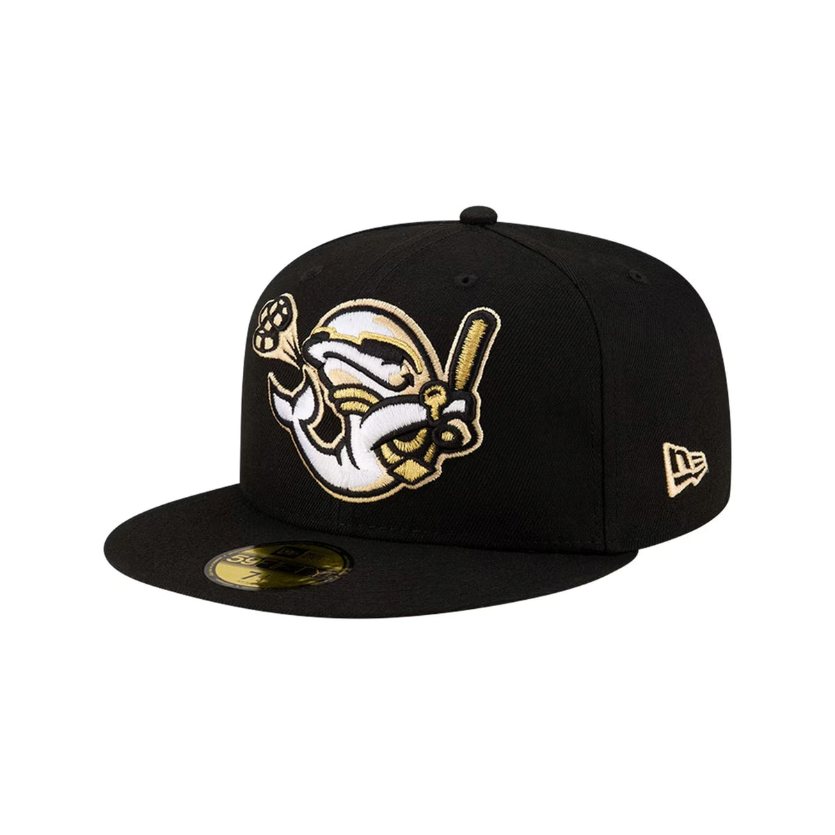 Las Vegas Aviators Theme Night Whales Black 59FIFTY Fitted Hat - New Era - 2346401401