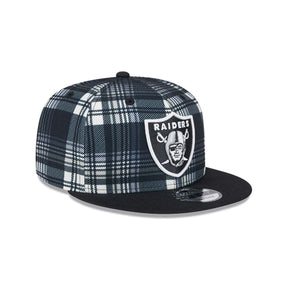 Las Vegas Raiders 2024 Sideline Statement Plaid New Era 9FIFTY Snapback Hat - New Era - 23950912301