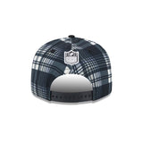 Las Vegas Raiders 2024 Sideline Statement Plaid New Era 9FIFTY Snapback Hat - New Era - 23950912301