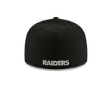 Las Vegas Raiders Authentic Collection Black & White 59FIFTY Fitted - New Era - 