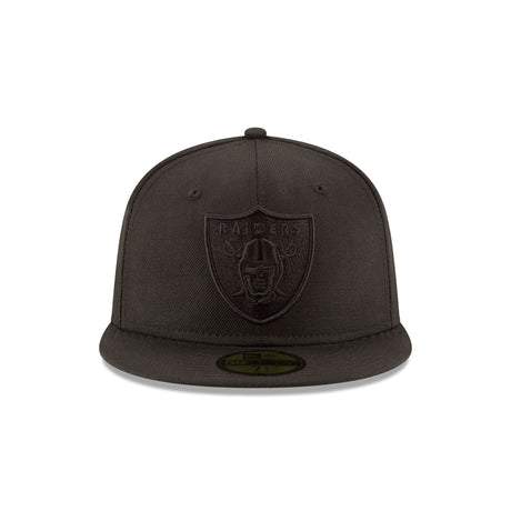 Las Vegas Raiders Authentic Collection Blackout 59FIFTY Fitted - New Era - 