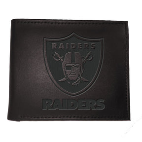 Las Vegas Raiders, Bi - Fold Wallet, Black - EG Collective - 801946307792