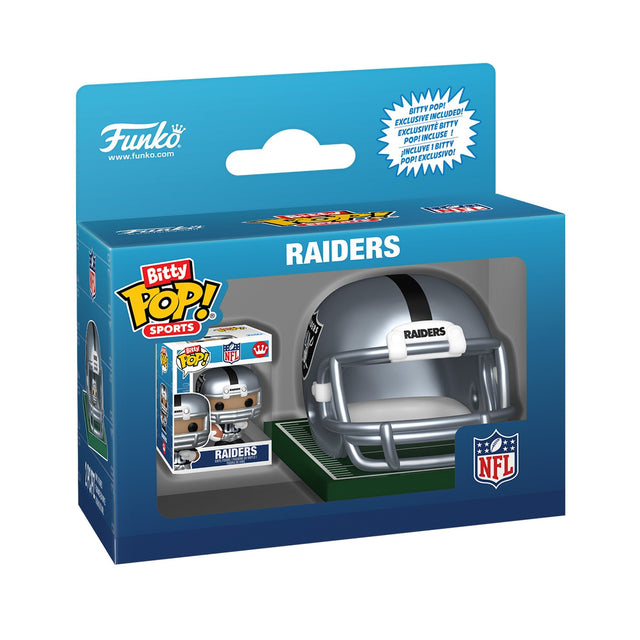 Las Vegas Raiders Bitty Pop! Helmet & Player - Funko - 1508041123