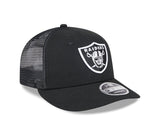 Las Vegas Raiders Black 9FIFTY Snapback Trucker Hat - New Era - 23850212301