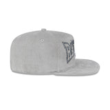 Las Vegas Raiders Corduroy Gray Golfer Snapback Hat - New Era - 231513123