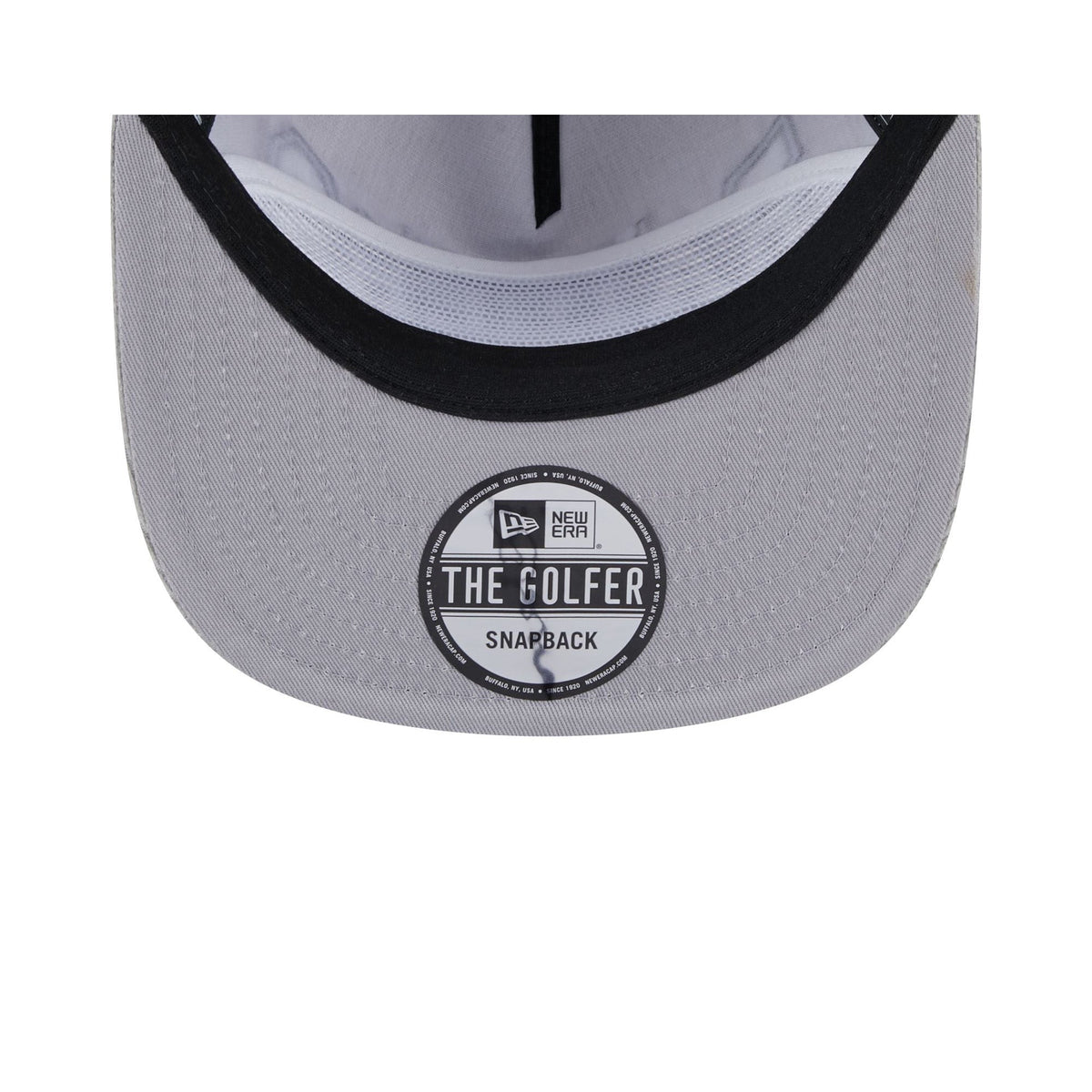 Las Vegas Raiders Corduroy Gray Golfer Snapback Hat - New Era - 231513123