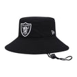 Las Vegas Raiders Evergreen Black Bucket Hat - New Era - 230610112303