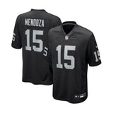 Las Vegas Raiders Fernando Mendoza Black 2026 NFL Draft First Round Pick Game Jersey - Nike - 2304401123401