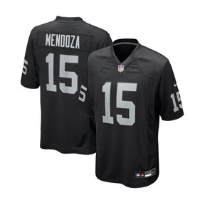Las Vegas Raiders Fernando Mendoza Black 2026 NFL Draft First Round Pick Game Jersey - Nike - 2304401123401