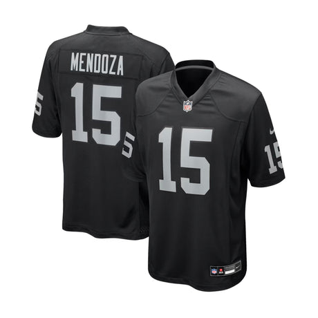 Las Vegas Raiders Fernando Mendoza Black 2026 NFL Draft First Round Pick Game Jersey - Nike - 2304401123401
