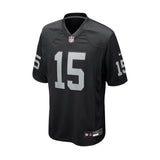 Las Vegas Raiders Fernando Mendoza Black 2026 NFL Draft First Round Pick Game Jersey - Nike - 2304401123401