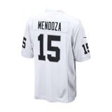 Las Vegas Raiders Fernando Mendoza White Game Player Jersey - Nike - 2304401123409