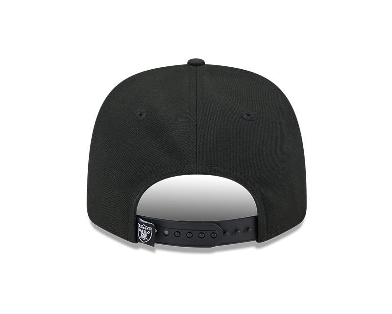 Las Vegas Raiders Logo Black 9SEVENTY Stretch - Snap Hat - New Era - 239519123