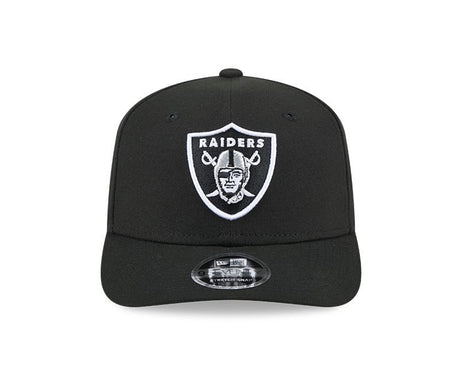Las Vegas Raiders Logo Black 9SEVENTY Stretch - Snap Hat - New Era - 239519123