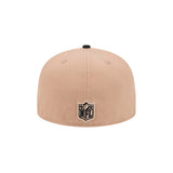 Las Vegas Raiders Logo Tan 59FIFTY Fitted Hat - New Era - 23220412301