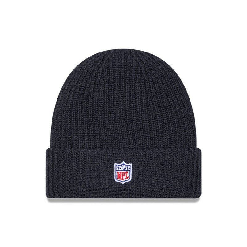 Las Vegas Raiders Navy Cuffed Knit Beanie - New Era - 