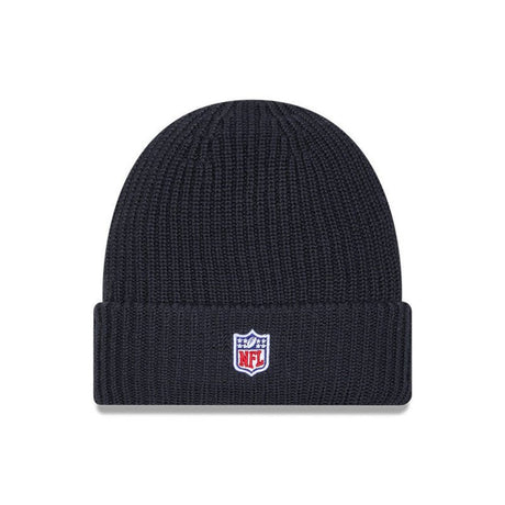Las Vegas Raiders Navy Cuffed Knit Beanie - New Era - 