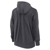 Las Vegas Raiders Nike Anthracite Primetime Club Full - Zip Hoodie - Nike - 