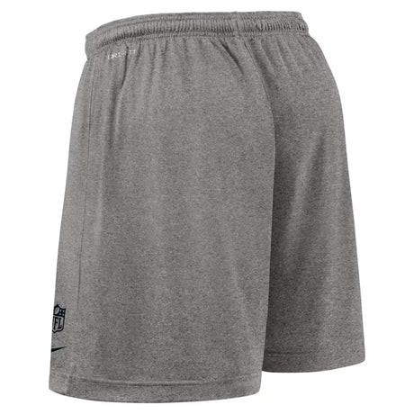 Las Vegas Raiders Nike Black Sideline Reversible Performance Shorts - Nike - 