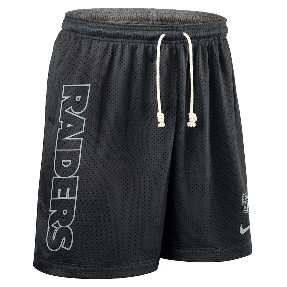 Las Vegas Raiders Nike Black Sideline Reversible Performance Shorts - Nike - 