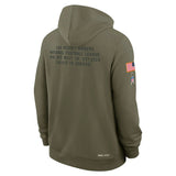 Las Vegas Raiders Nike® Dri - Fit Salute To Service Sideline Hoodie - Nike - 