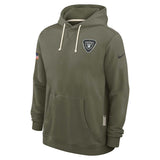 Las Vegas Raiders Nike® Dri - Fit Salute To Service Sideline Hoodie - Nike - 